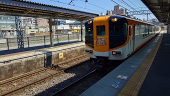 桑名駅から近鉄名古屋駅の乗車記録(乗りつぶし)写真