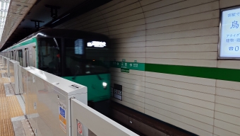 三宮駅から西神中央駅の乗車記録(乗りつぶし)写真