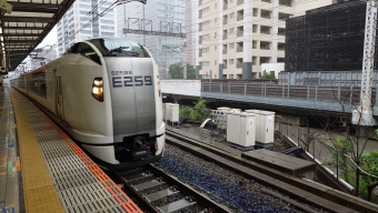 武蔵小杉駅から東京駅の乗車記録(乗りつぶし)写真