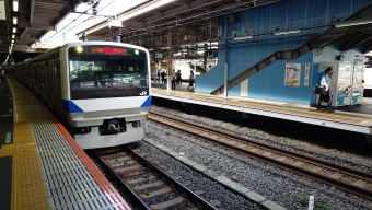 品川駅から取手駅:鉄道乗車記録の写真