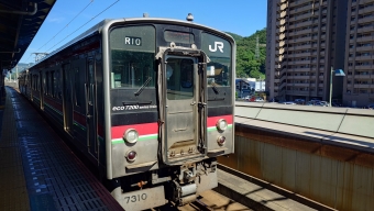 坂出駅から丸亀駅の乗車記録(乗りつぶし)写真