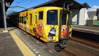 丸亀駅から岡山駅の乗車記録(乗りつぶし)写真