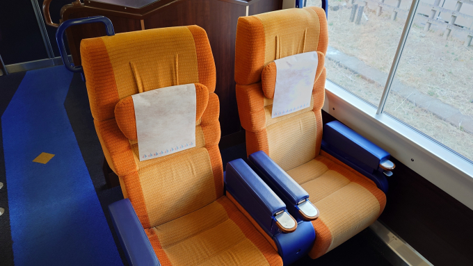 E653系 K70編成 (勝田車両センター) 車内設備、様子 乗りつぶしの旅