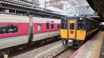 岡山駅から佐用駅の乗車記録(乗りつぶし)写真