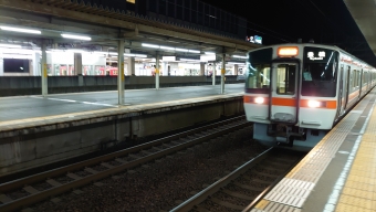 尾張一宮駅から豊橋駅の乗車記録(乗りつぶし)写真