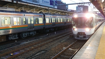 名古屋駅から長野駅の乗車記録(乗りつぶし)写真