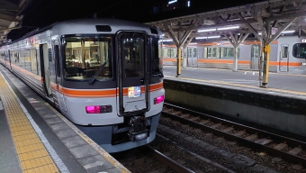 沼津駅から豊橋駅の乗車記録(乗りつぶし)写真