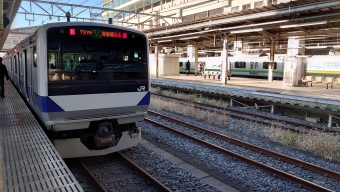 小山駅から水戸駅:鉄道乗車記録の写真