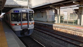 豊橋駅から垂井駅の乗車記録(乗りつぶし)写真