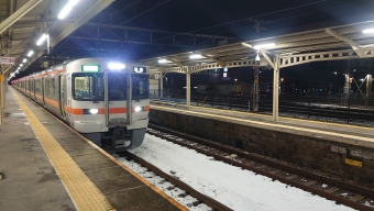 大垣駅から刈谷駅の乗車記録(乗りつぶし)写真