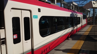 知立駅から金山駅の乗車記録(乗りつぶし)写真