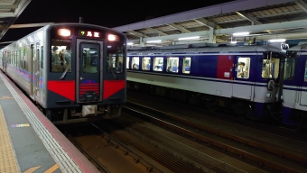 鳥取駅から米子駅の乗車記録(乗りつぶし)写真