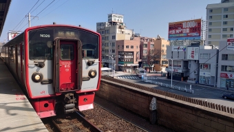別府駅から臼杵駅の乗車記録(乗りつぶし)写真