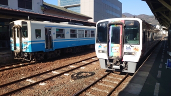 八幡浜駅から宇和島駅の乗車記録(乗りつぶし)写真