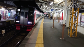 笠松駅から中部国際空港駅の乗車記録(乗りつぶし)写真