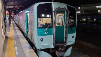 徳島駅から阿南駅の乗車記録(乗りつぶし)写真