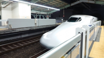 新神戸駅から新大阪駅:鉄道乗車記録の写真