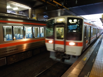 刈谷駅から豊橋駅の乗車記録(乗りつぶし)写真