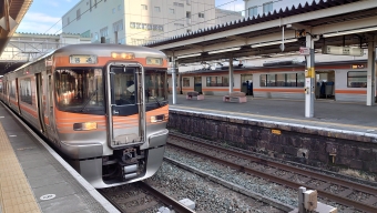 豊橋駅から富士駅の乗車記録(乗りつぶし)写真