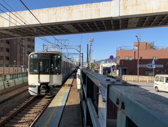 魚崎駅から西九条駅の乗車記録(乗りつぶし)写真