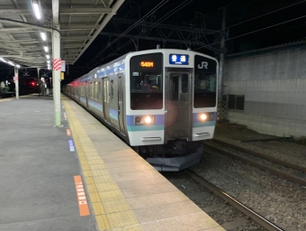 相模湖駅から立川駅の乗車記録(乗りつぶし)写真