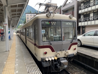新黒部駅から宇奈月温泉駅の乗車記録(乗りつぶし)写真