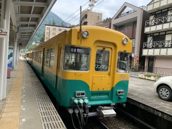 宇奈月温泉駅から新黒部駅の乗車記録(乗りつぶし)写真