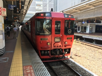 博多駅から由布院駅:鉄道乗車記録の写真