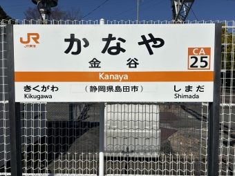 金谷駅から吉原駅:鉄道乗車記録の写真