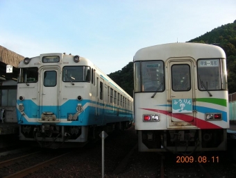 甲浦駅から海部駅:鉄道乗車記録の写真