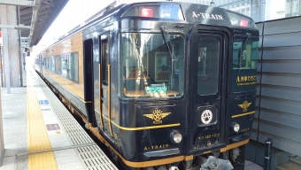 熊本駅から飯塚駅の乗車記録(乗りつぶし)写真