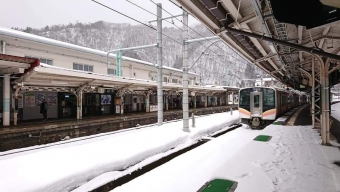 水上駅から新潟駅の乗車記録(乗りつぶし)写真