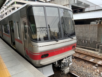 名鉄岐阜駅から新那加駅の乗車記録(乗りつぶし)写真
