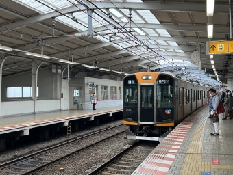 西九条駅から尼崎駅の乗車記録(乗りつぶし)写真