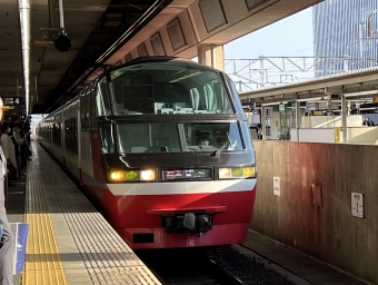 名鉄一宮駅から名鉄名古屋駅の乗車記録(乗りつぶし)写真