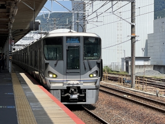 山科駅から大阪駅の乗車記録(乗りつぶし)写真