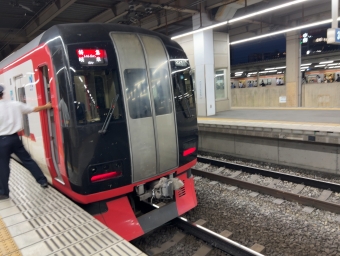 名鉄名古屋駅から名鉄一宮駅の乗車記録(乗りつぶし)写真