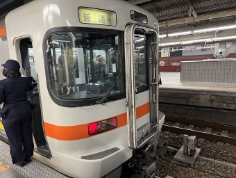 名古屋駅から尾張一宮駅の乗車記録(乗りつぶし)写真