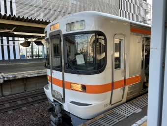 尾張一宮駅から岐阜駅の乗車記録(乗りつぶし)写真