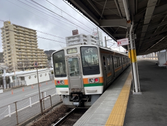 勝川駅から高蔵寺駅の乗車記録(乗りつぶし)写真