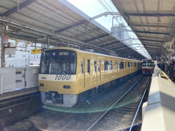 渋谷駅から京急川崎駅の乗車記録(乗りつぶし)写真