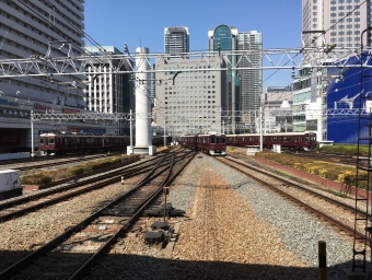 大阪梅田駅から天神橋筋六丁目駅の乗車記録(乗りつぶし)写真