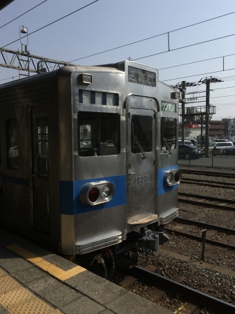 高崎駅から御花畑駅の乗車記録(乗りつぶし)写真