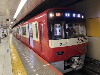 東日本橋駅から押上駅の乗車記録(乗りつぶし)写真