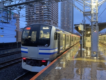 船橋駅から御茶ノ水駅の乗車記録(乗りつぶし)写真