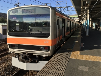 府中本町駅から西国分寺駅の乗車記録(乗りつぶし)写真