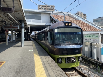 新宿駅から熊谷駅の乗車記録(乗りつぶし)写真