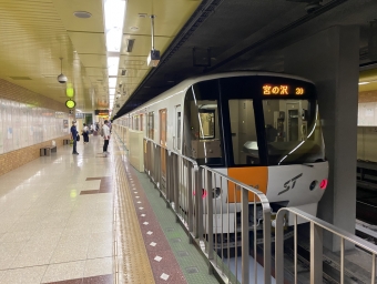 大谷地駅から大通駅の乗車記録(乗りつぶし)写真