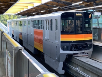 立川南駅から高幡不動駅の乗車記録(乗りつぶし)写真