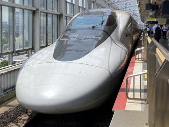 東京駅から新倉敷駅の乗車記録(乗りつぶし)写真